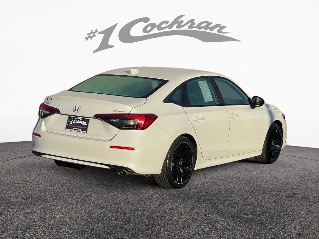 used 2022 Honda Civic car, priced at $24,000