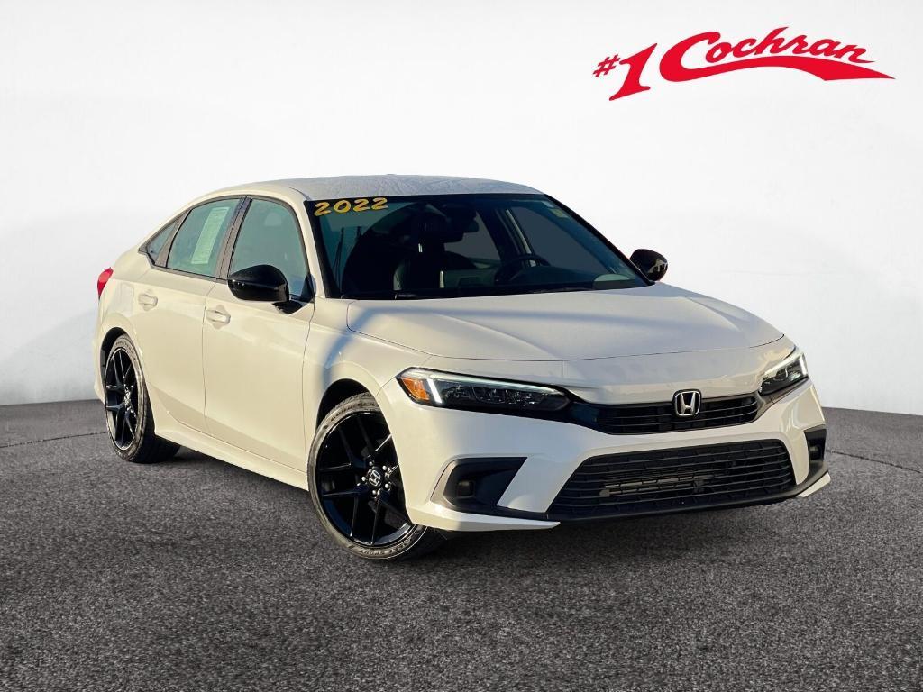 used 2022 Honda Civic car, priced at $23,000
