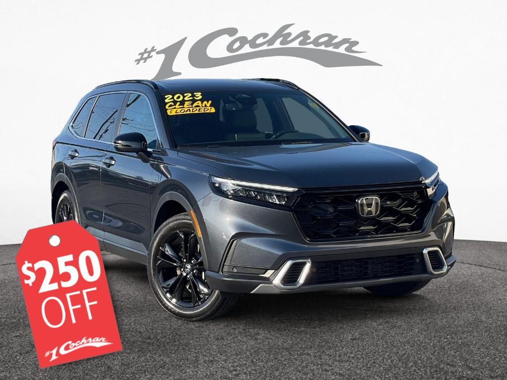 used 2023 Honda CR-V Hybrid car, priced at $35,800