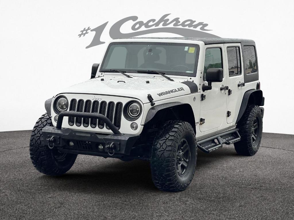 used 2018 Jeep Wrangler JK Unlimited car, priced at $20,945