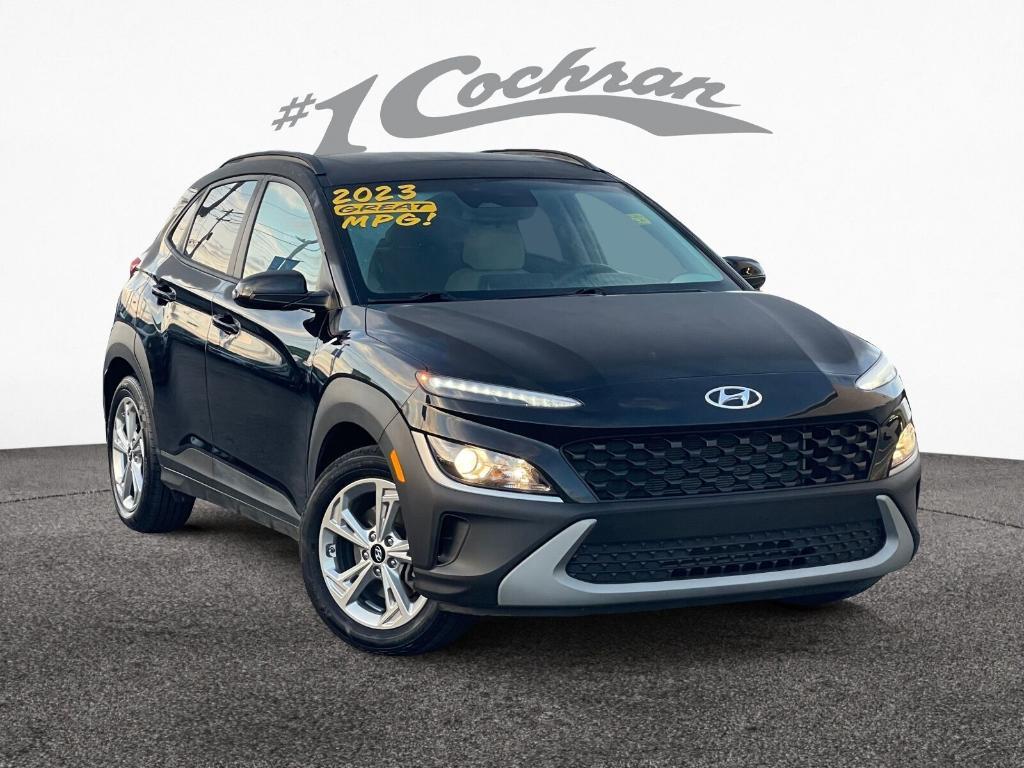 used 2023 Hyundai Kona car, priced at $19,500