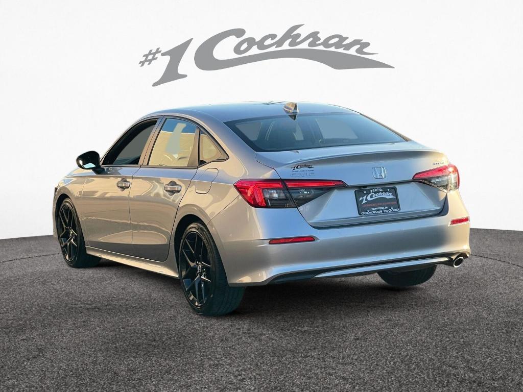 used 2023 Honda Civic car, priced at $24,500