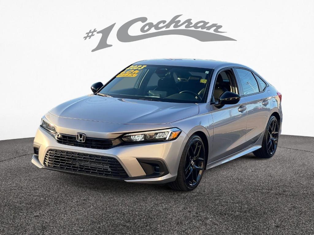 used 2023 Honda Civic car, priced at $24,500