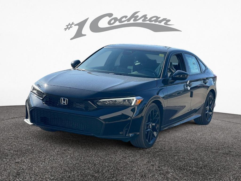 new 2025 Honda Civic Hybrid car, priced at $29,039