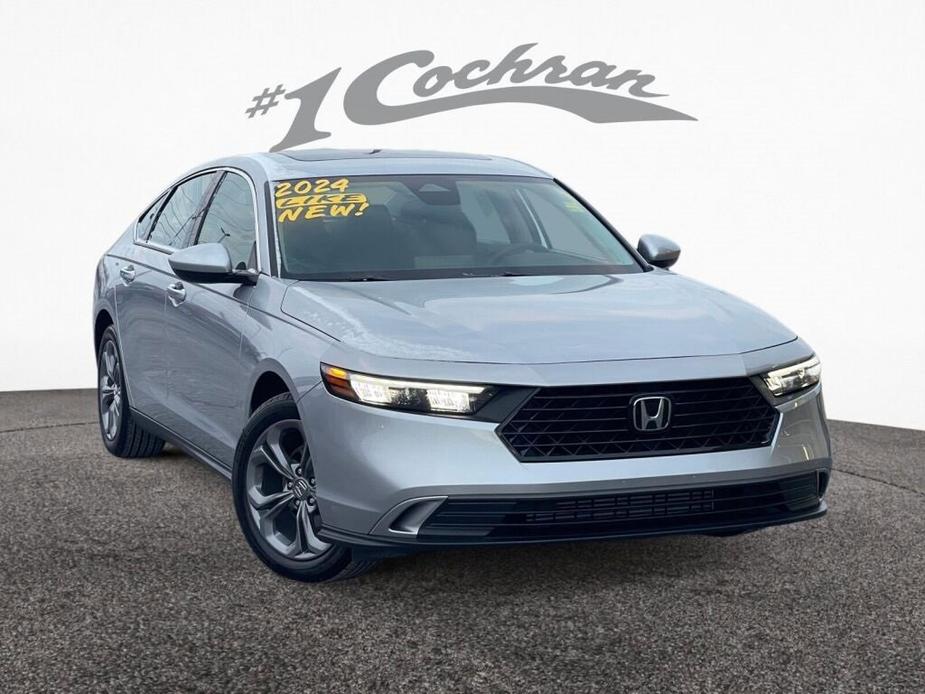 used 2024 Honda Accord car, priced at $27,515