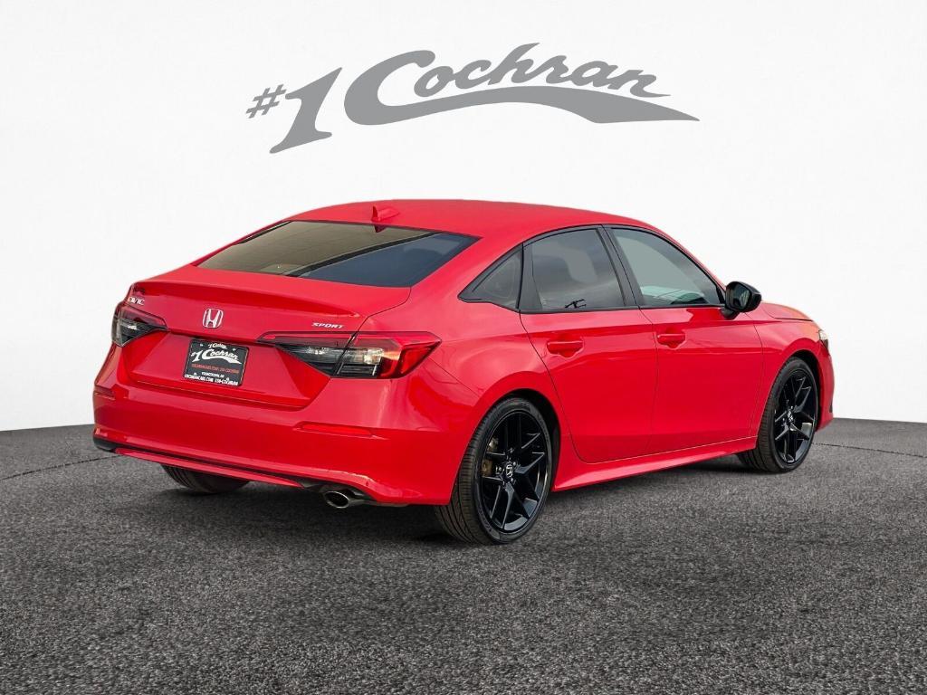 used 2024 Honda Civic car, priced at $25,000