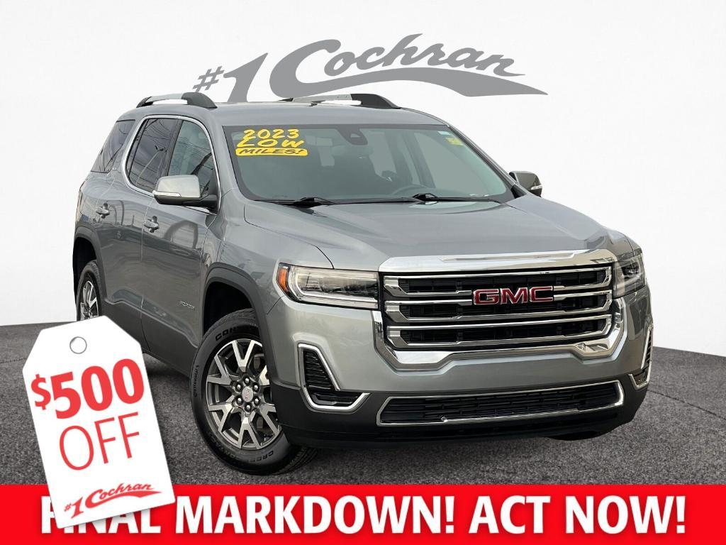 used 2023 GMC Acadia car, priced at $27,849