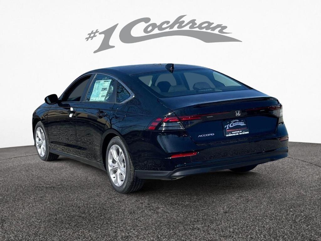 new 2025 Honda Accord car, priced at $28,557