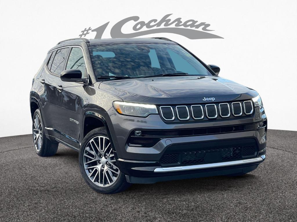 used 2022 Jeep Compass car, priced at $21,494