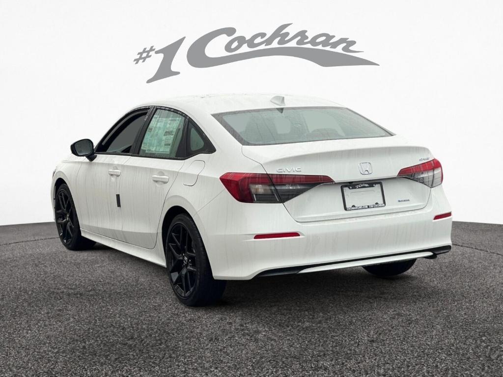 new 2025 Honda Civic Hybrid car, priced at $32,778