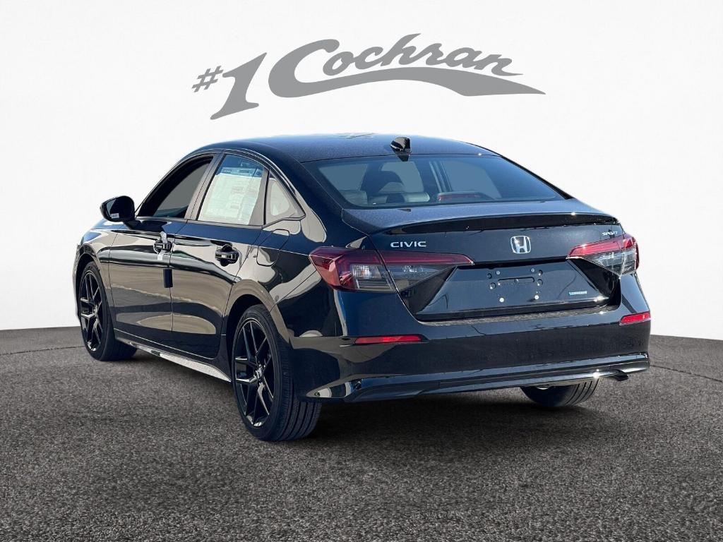 new 2025 Honda Civic Hybrid car, priced at $29,039
