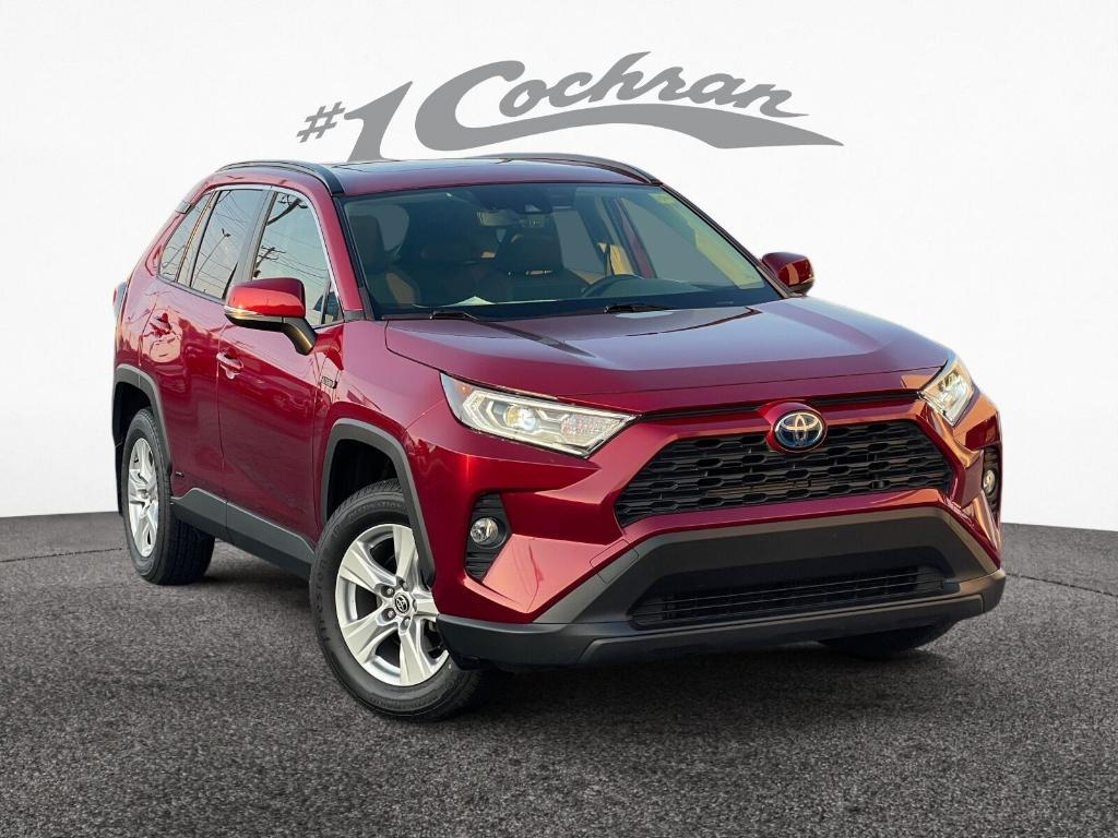 used 2020 Toyota RAV4 Hybrid car, priced at $25,495