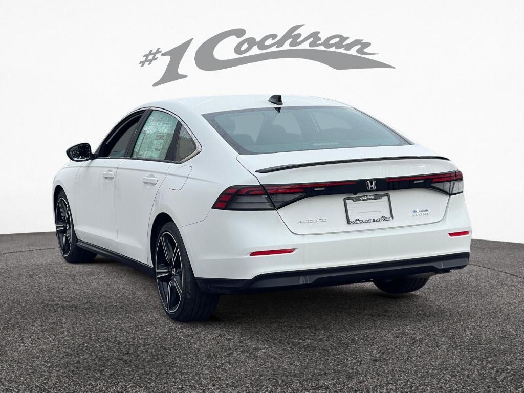 new 2025 Honda Accord Hybrid car, priced at $33,580
