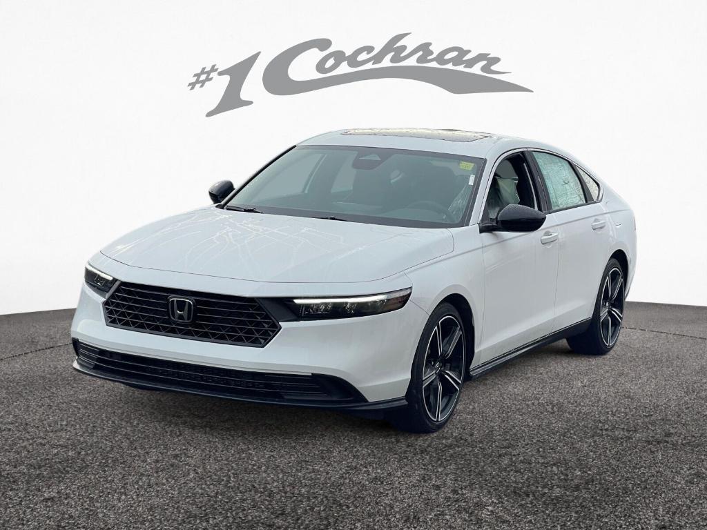 new 2025 Honda Accord Hybrid car, priced at $33,580