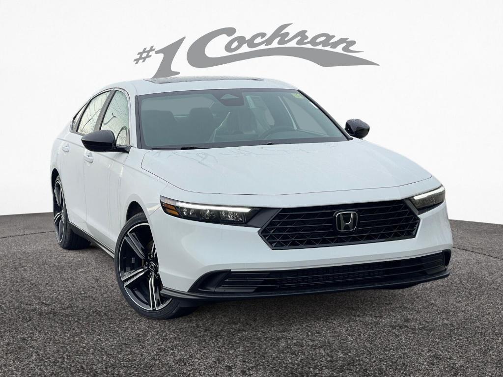 new 2025 Honda Accord Hybrid car, priced at $33,580