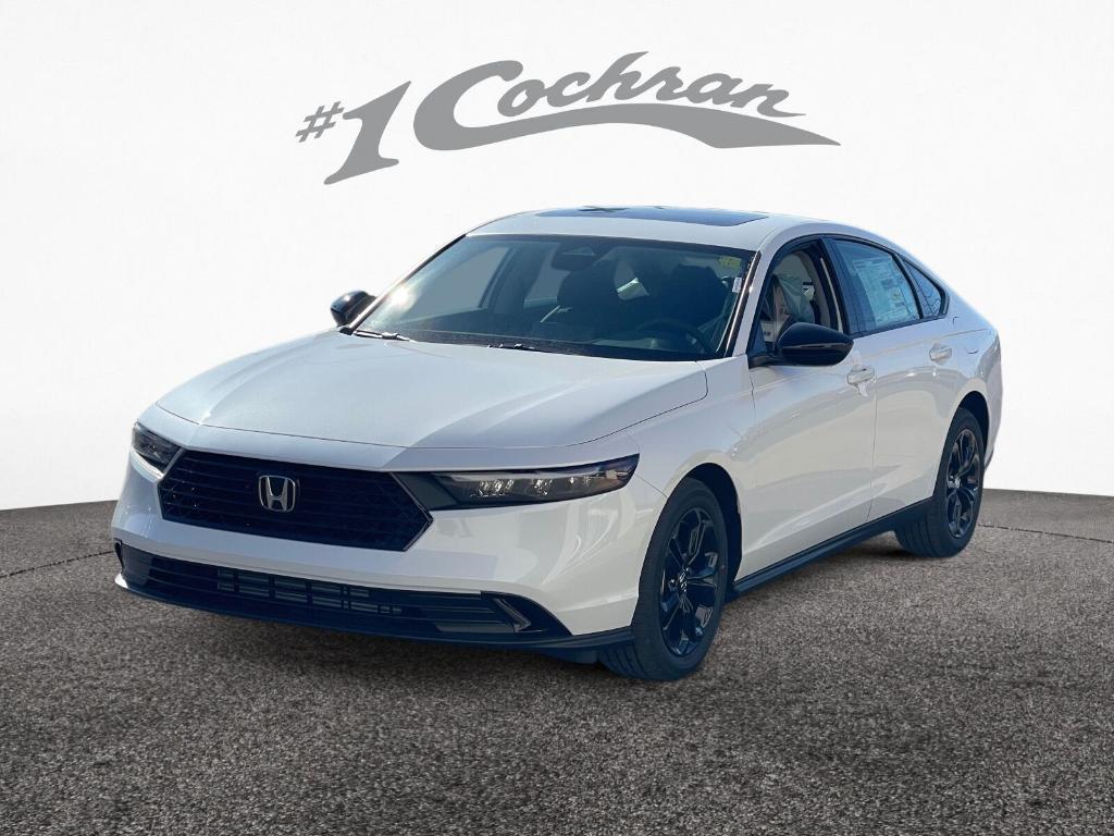 new 2025 Honda Accord car, priced at $30,630