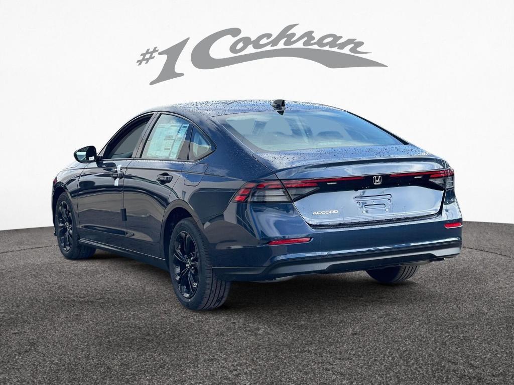 new 2025 Honda Accord car, priced at $30,574