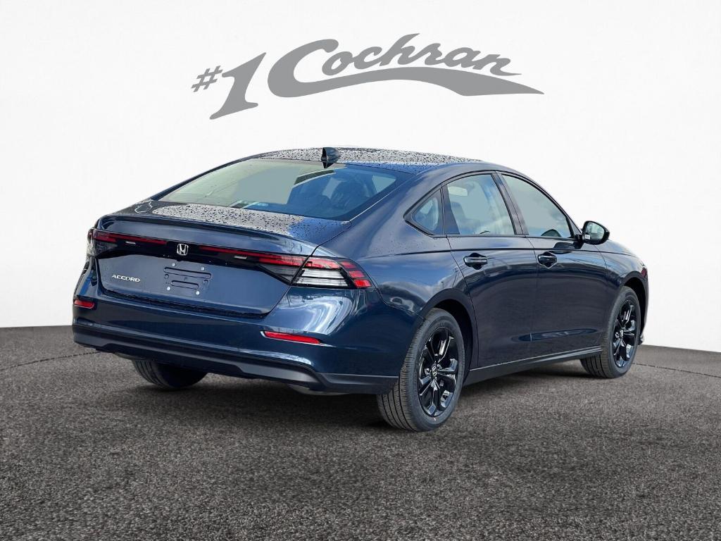 new 2025 Honda Accord car, priced at $30,574