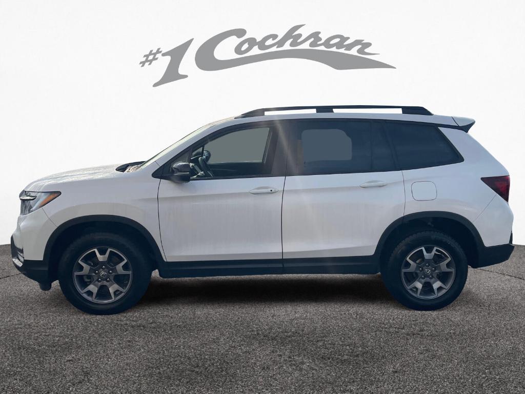 used 2023 Honda Passport car, priced at $35,700