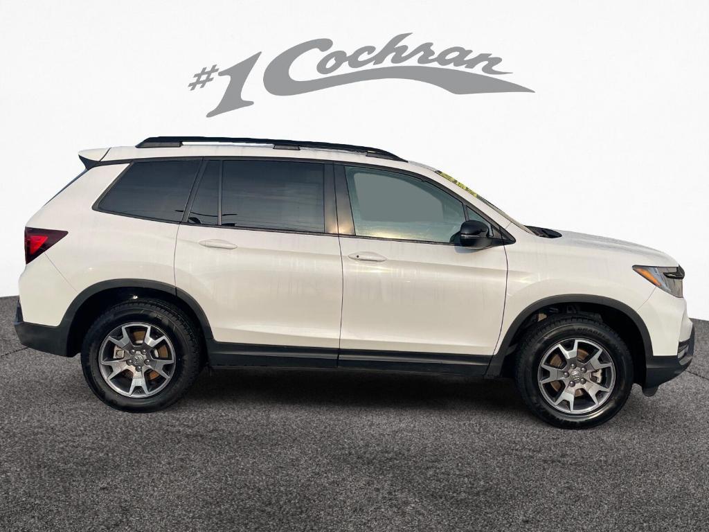 used 2023 Honda Passport car, priced at $35,700
