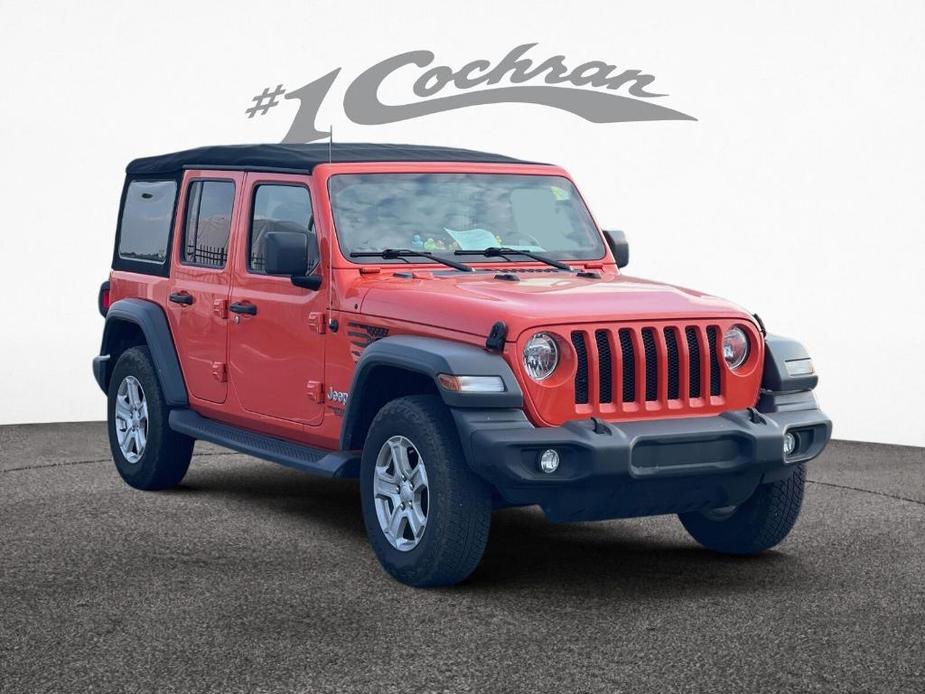 used 2018 Jeep Wrangler Unlimited car, priced at $29,881