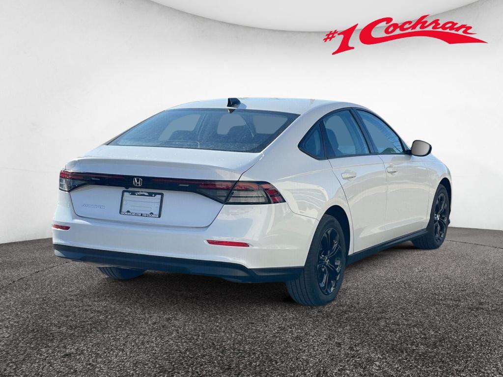 new 2025 Honda Accord car, priced at $30,850