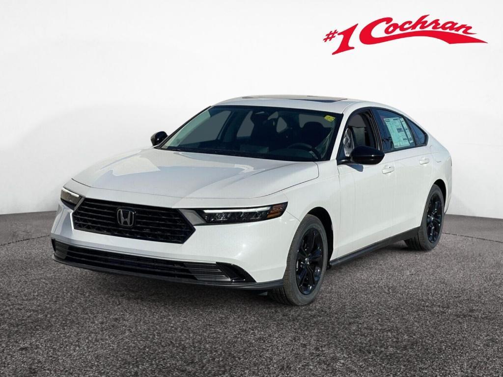 new 2025 Honda Accord car, priced at $30,850