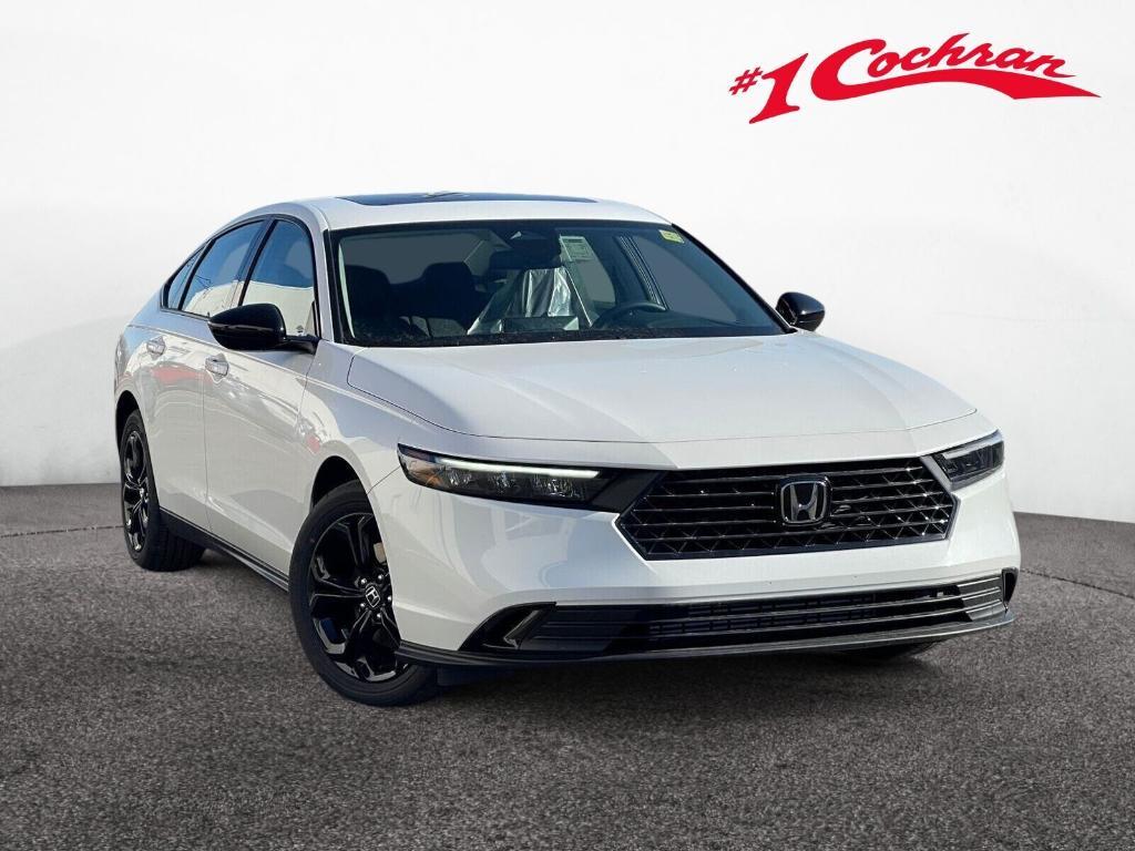new 2025 Honda Accord car, priced at $30,850