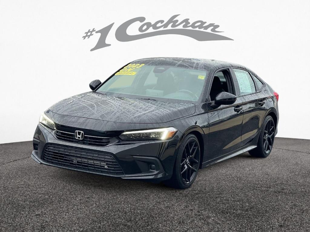 used 2023 Honda Civic car, priced at $24,700