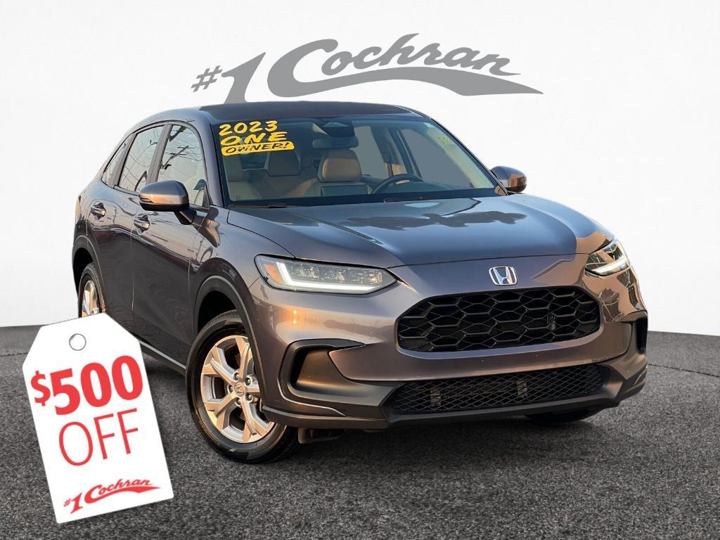 used 2023 Honda HR-V car, priced at $23,000