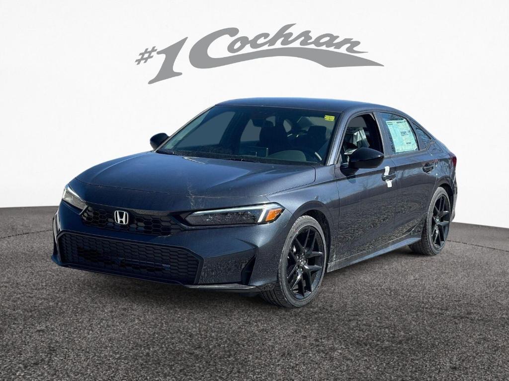 new 2025 Honda Civic car, priced at $27,610