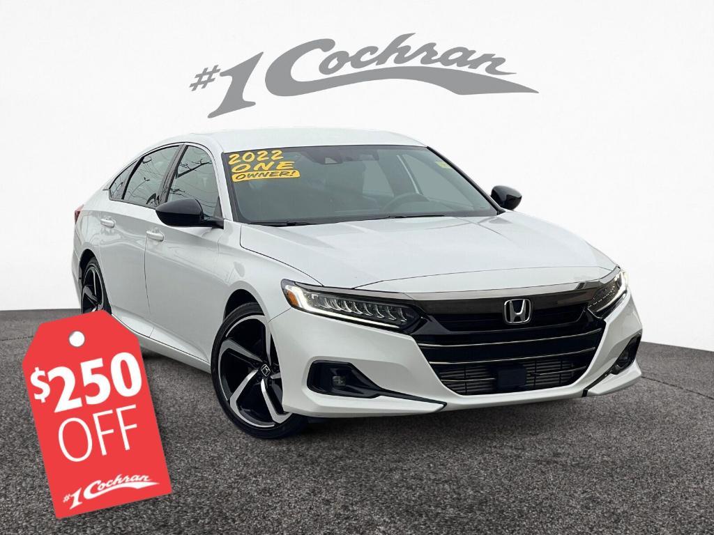 used 2022 Honda Accord car, priced at $26,318