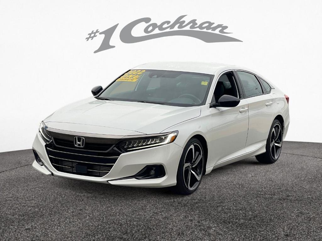 used 2022 Honda Accord car, priced at $26,318