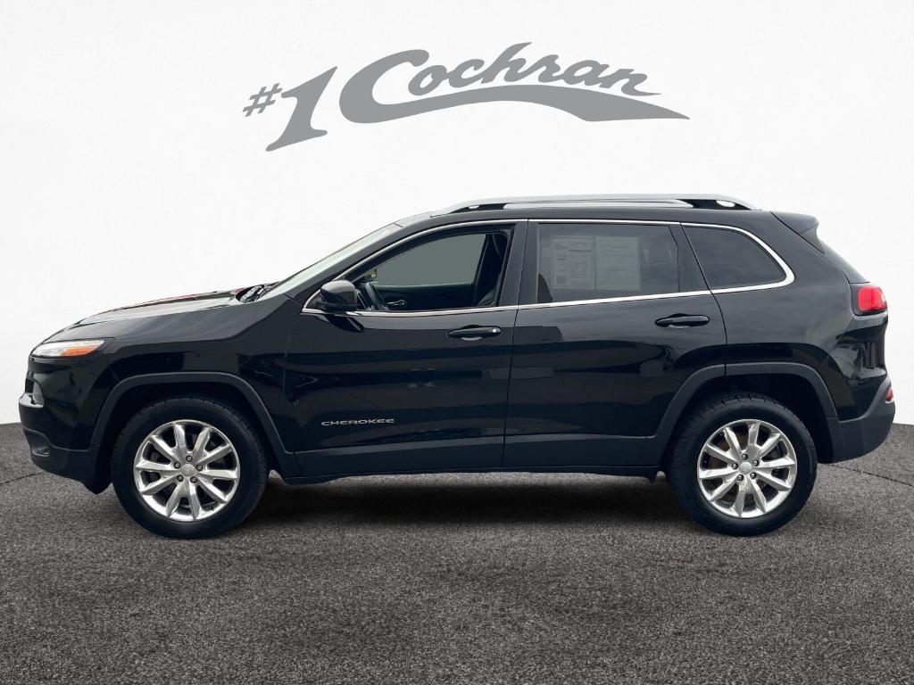 used 2017 Jeep Cherokee car, priced at $13,999