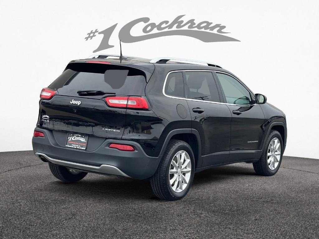 used 2017 Jeep Cherokee car, priced at $13,999