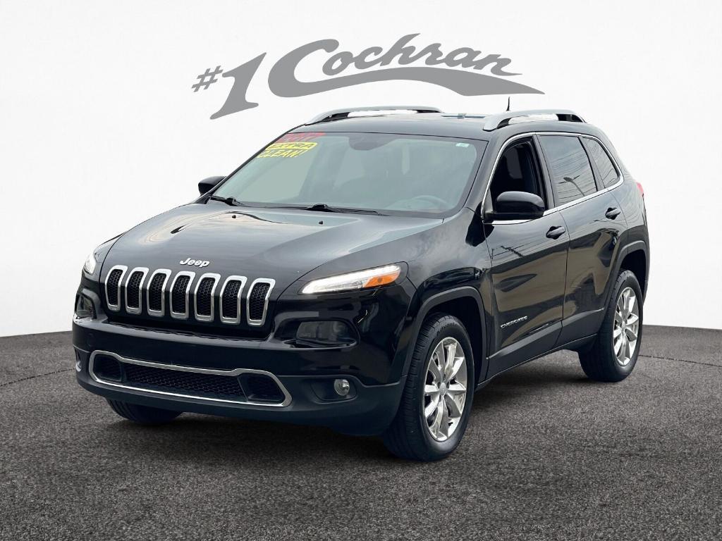 used 2017 Jeep Cherokee car, priced at $13,999