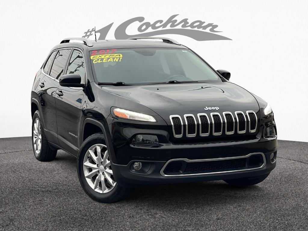 used 2017 Jeep Cherokee car, priced at $14,000