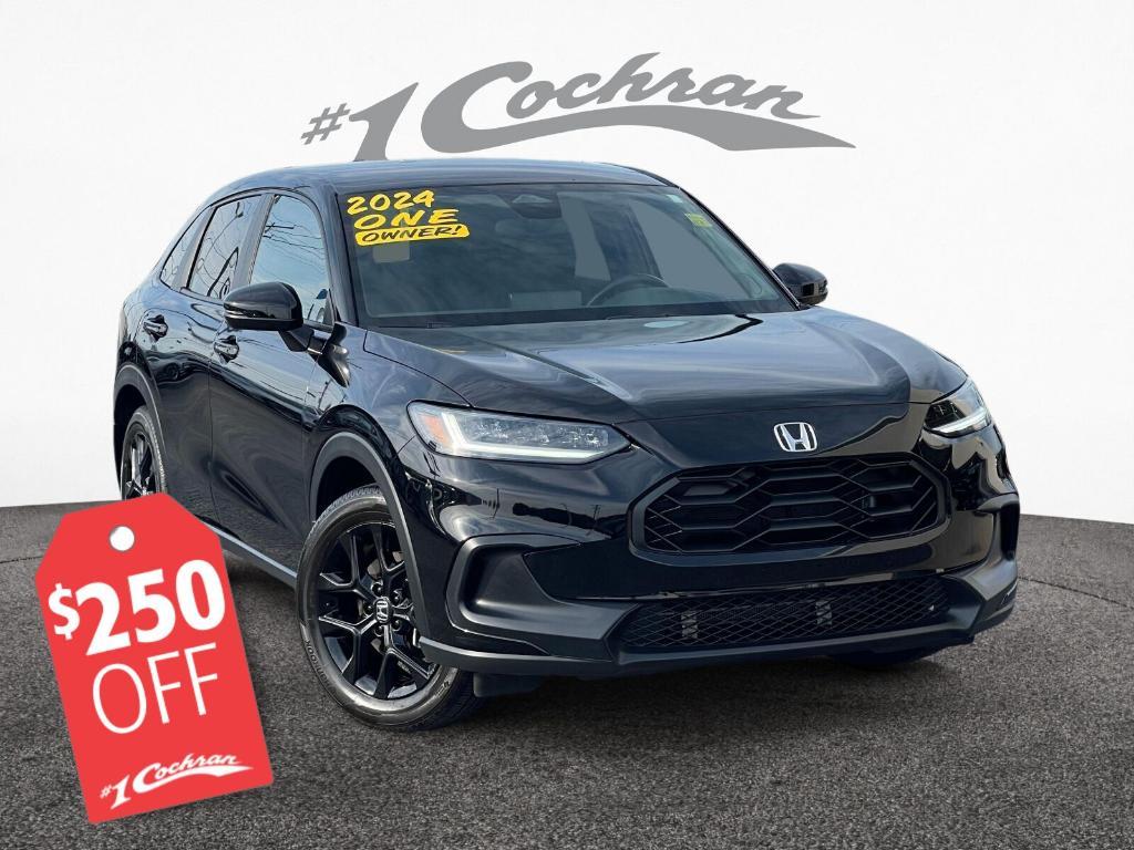 used 2024 Honda HR-V car, priced at $27,000