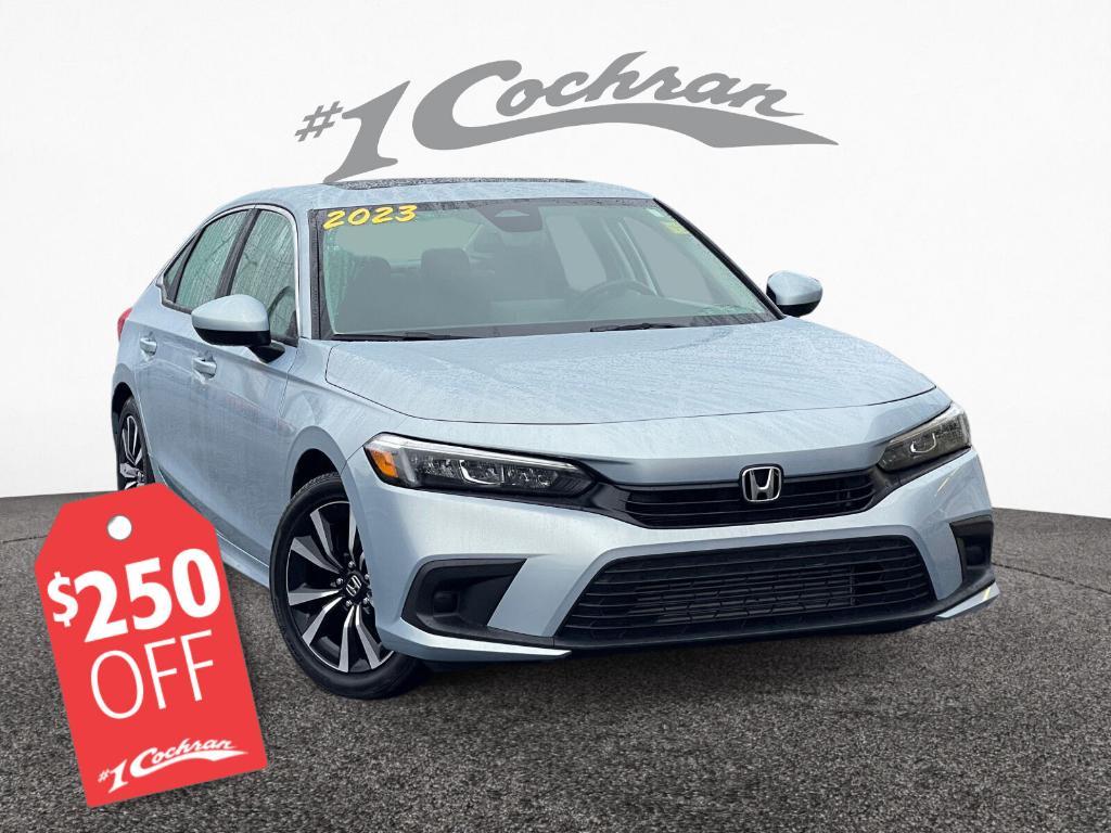 used 2023 Honda Civic car, priced at $25,480