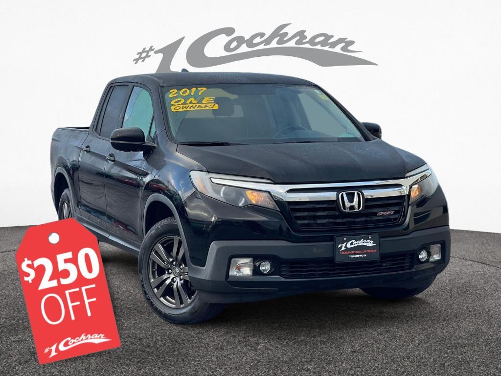 used 2017 Honda Ridgeline car, priced at $19,995