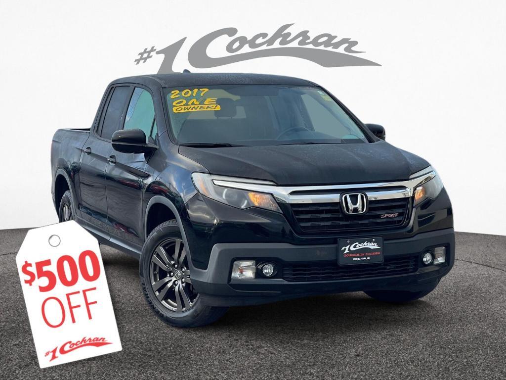 used 2017 Honda Ridgeline car, priced at $17,900