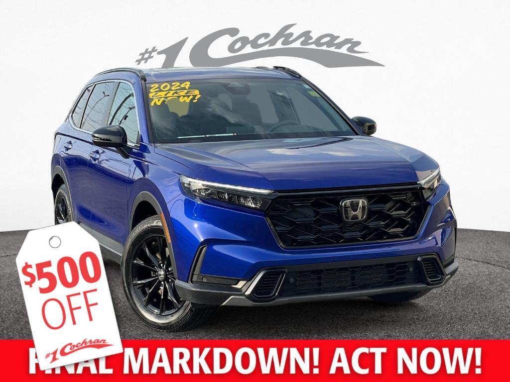 used 2024 Honda CR-V Hybrid car, priced at $35,295