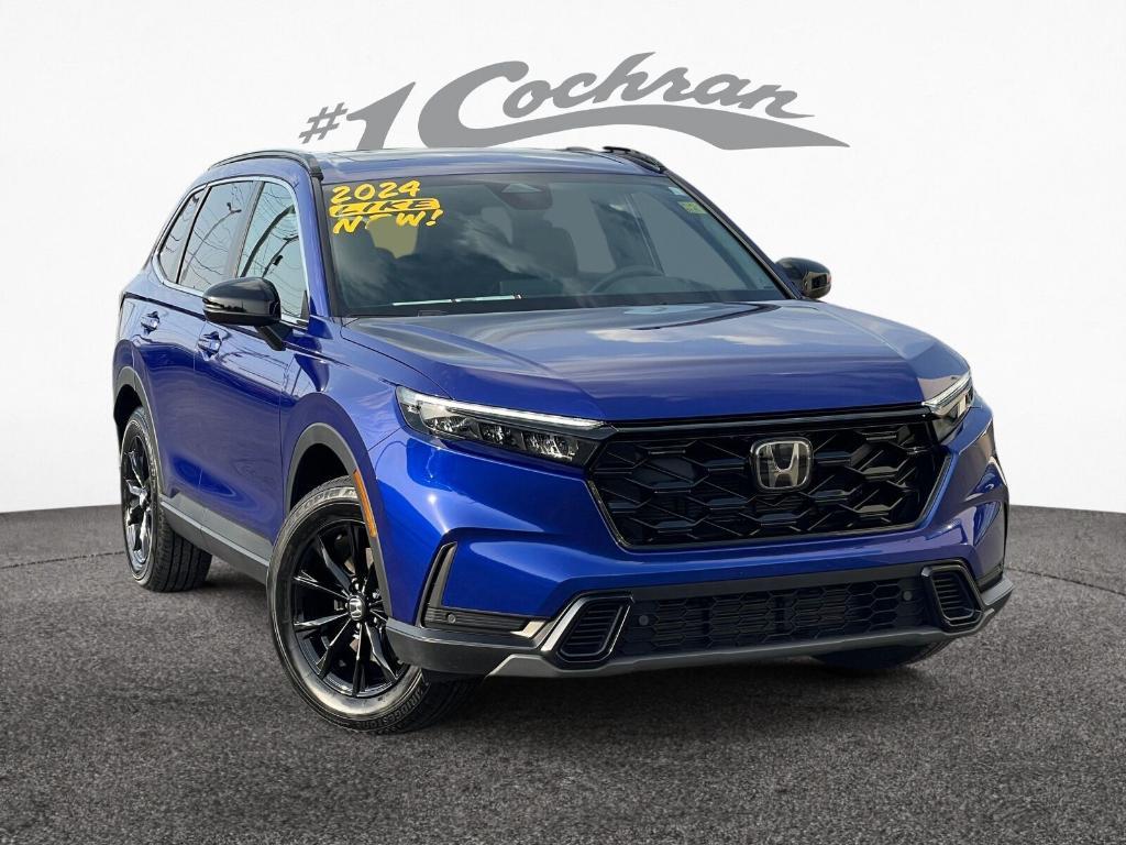 used 2024 Honda CR-V Hybrid car, priced at $37,200
