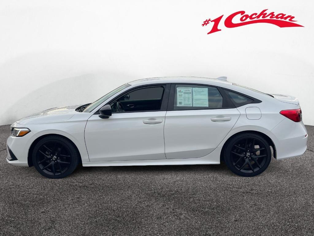 used 2023 Honda Civic car, priced at $24,800