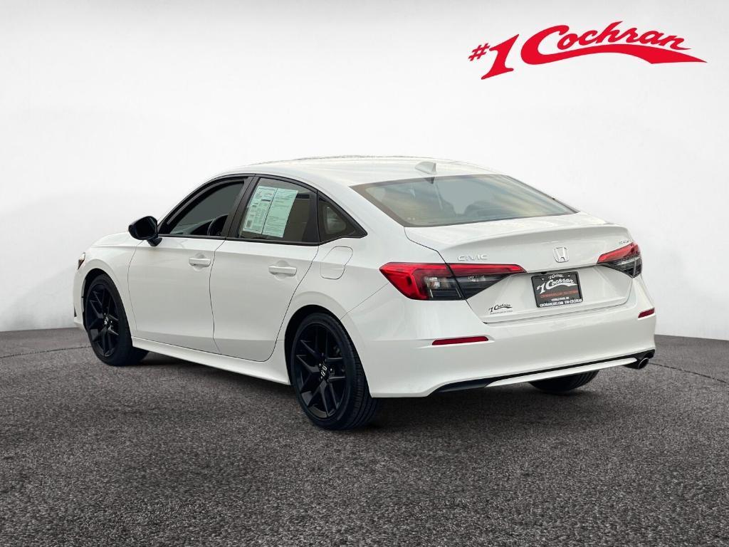 used 2023 Honda Civic car, priced at $24,800