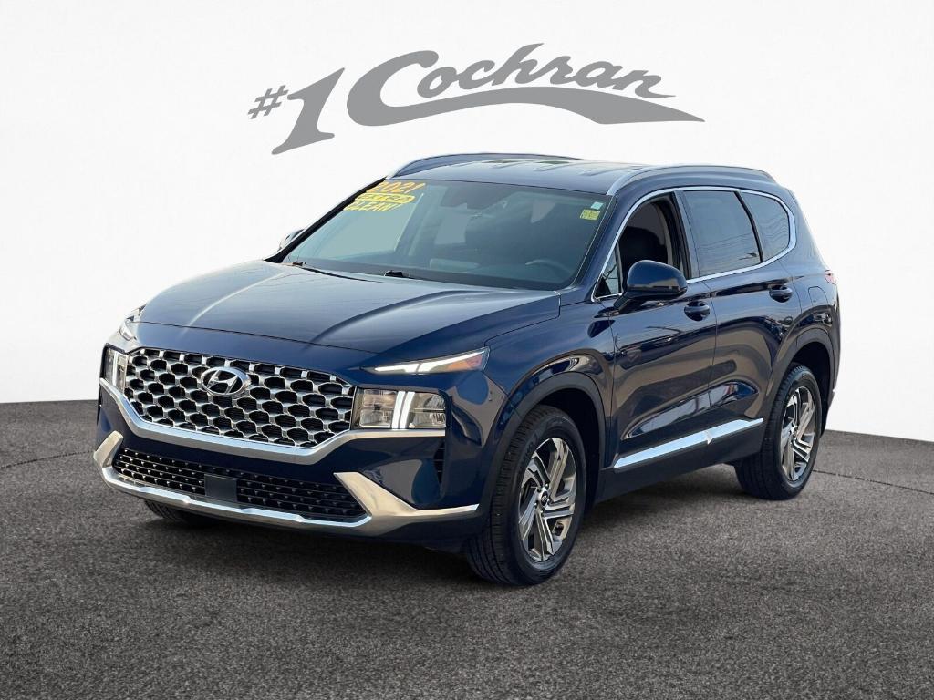 used 2021 Hyundai Santa Fe car, priced at $21,485