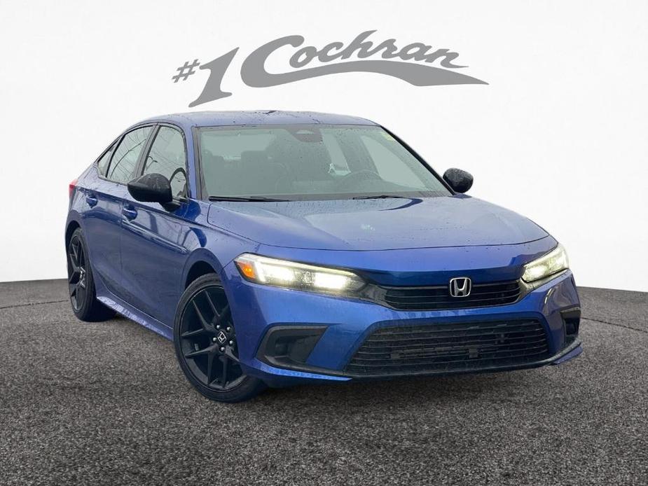 used 2022 Honda Civic car, priced at $22,318