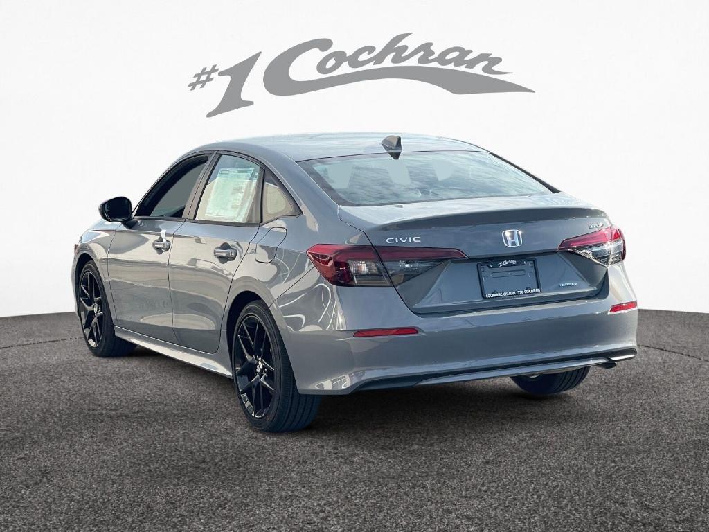 new 2025 Honda Civic Hybrid car, priced at $29,623