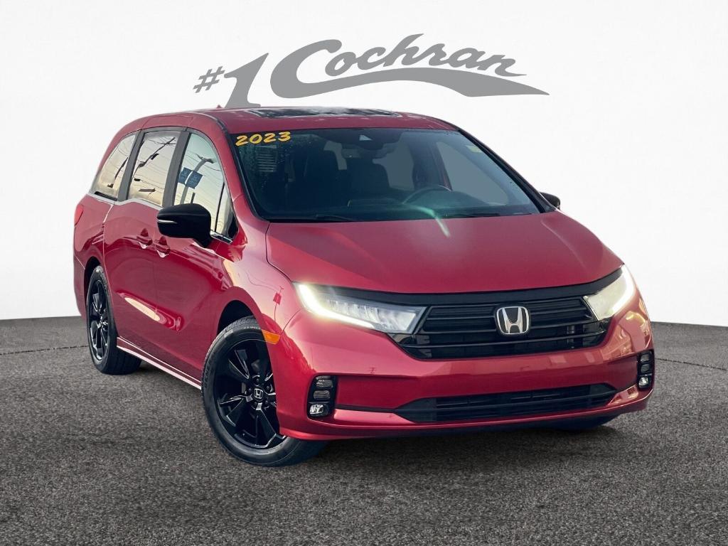 used 2023 Honda Odyssey car, priced at $38,498