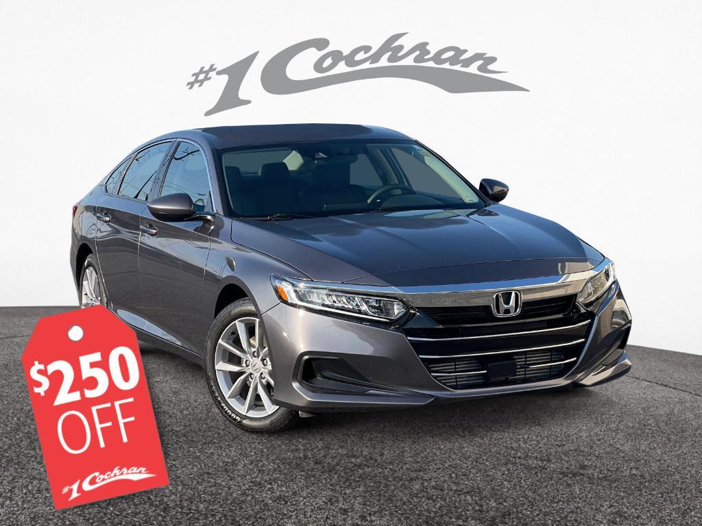 used 2021 Honda Accord car, priced at $22,700